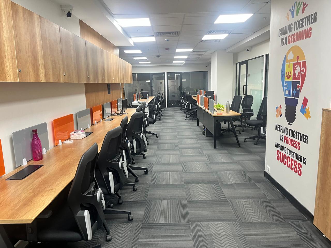 Office interior project by Pravasth